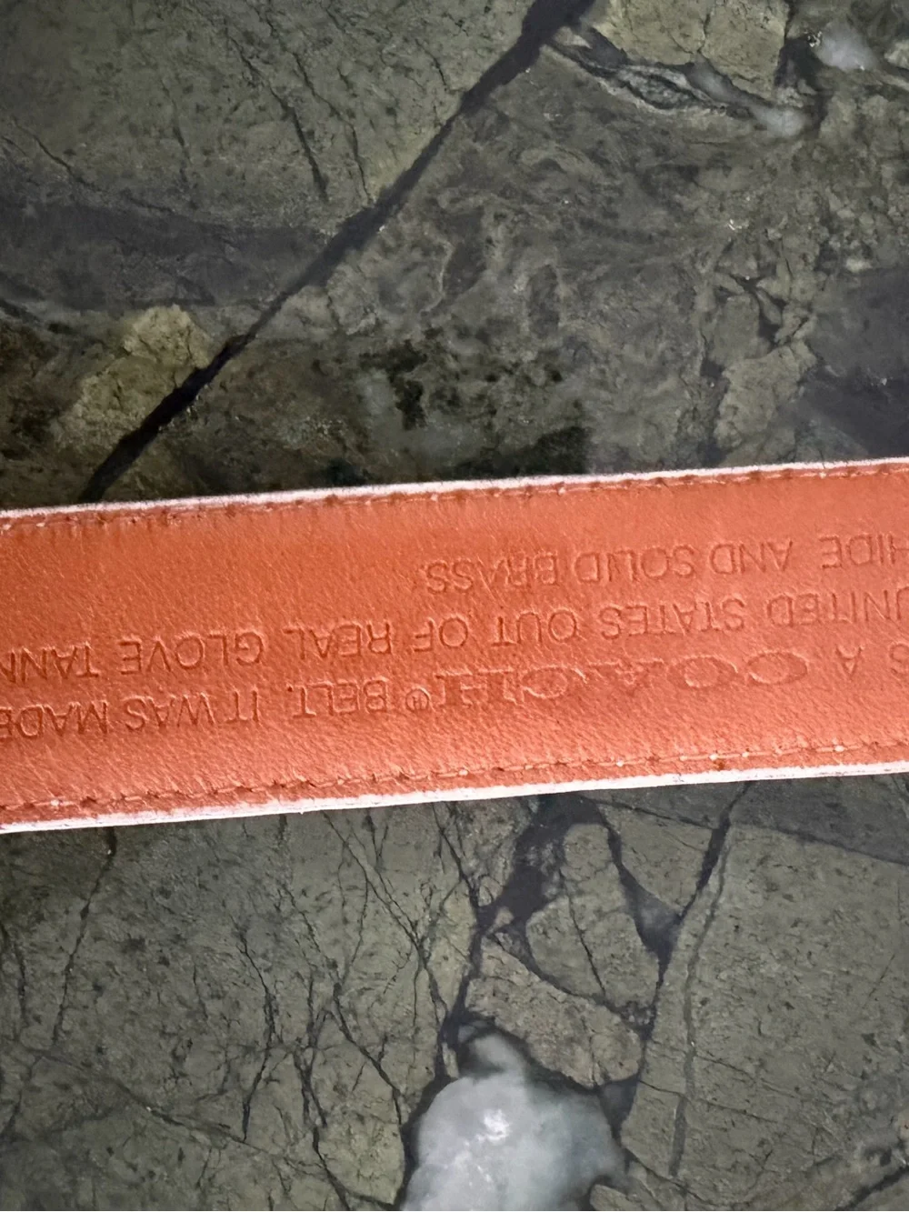 Coach Belt size 36